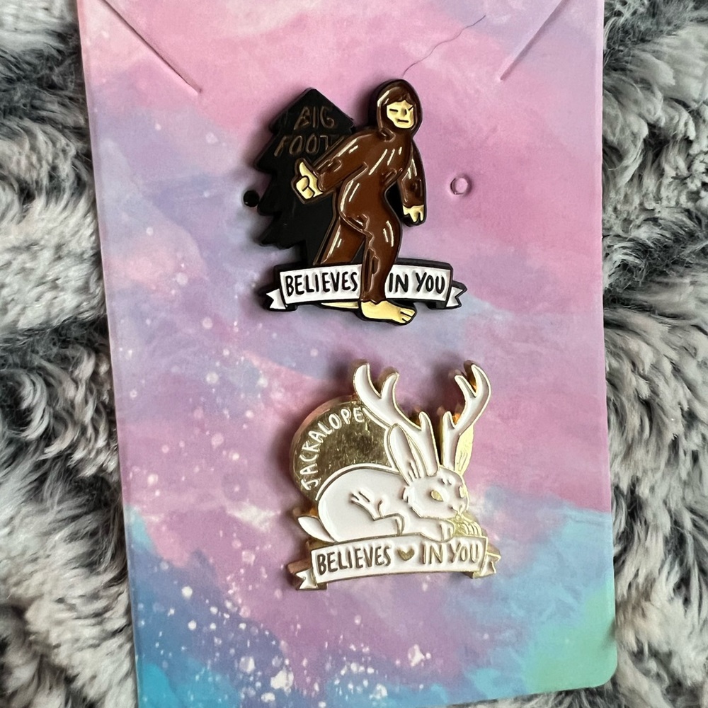Cryptid pins